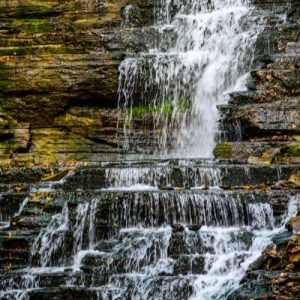 Rushing Waterfall - Kate Seaman, Ithaca Realtor