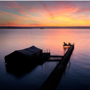 Cayuga Lake at Sunset - Kate Seaman, Ithaca Realtor